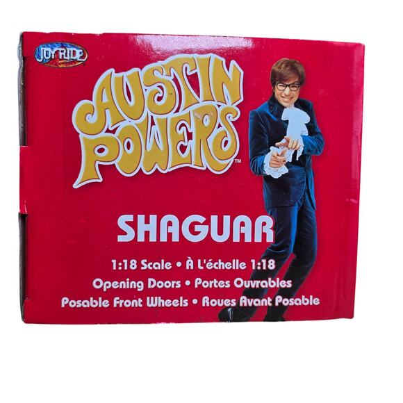 Joy Ride Austin Powers Shaguar 1967 Jaguar 1:18 Die-Cast Model - Brand New - Picture 4 of 8